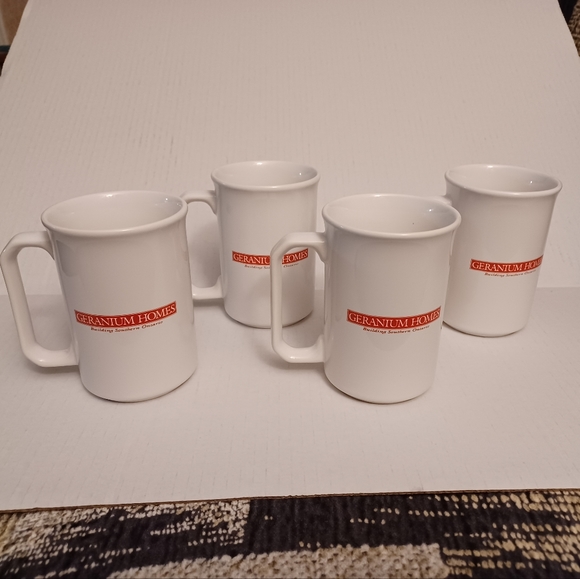 4/$30 Set of 4 Tall & Thin Mugs - Picture 3 of 5